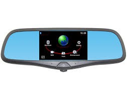 دوربین آیینه ای خودرو با قابلیت GPS